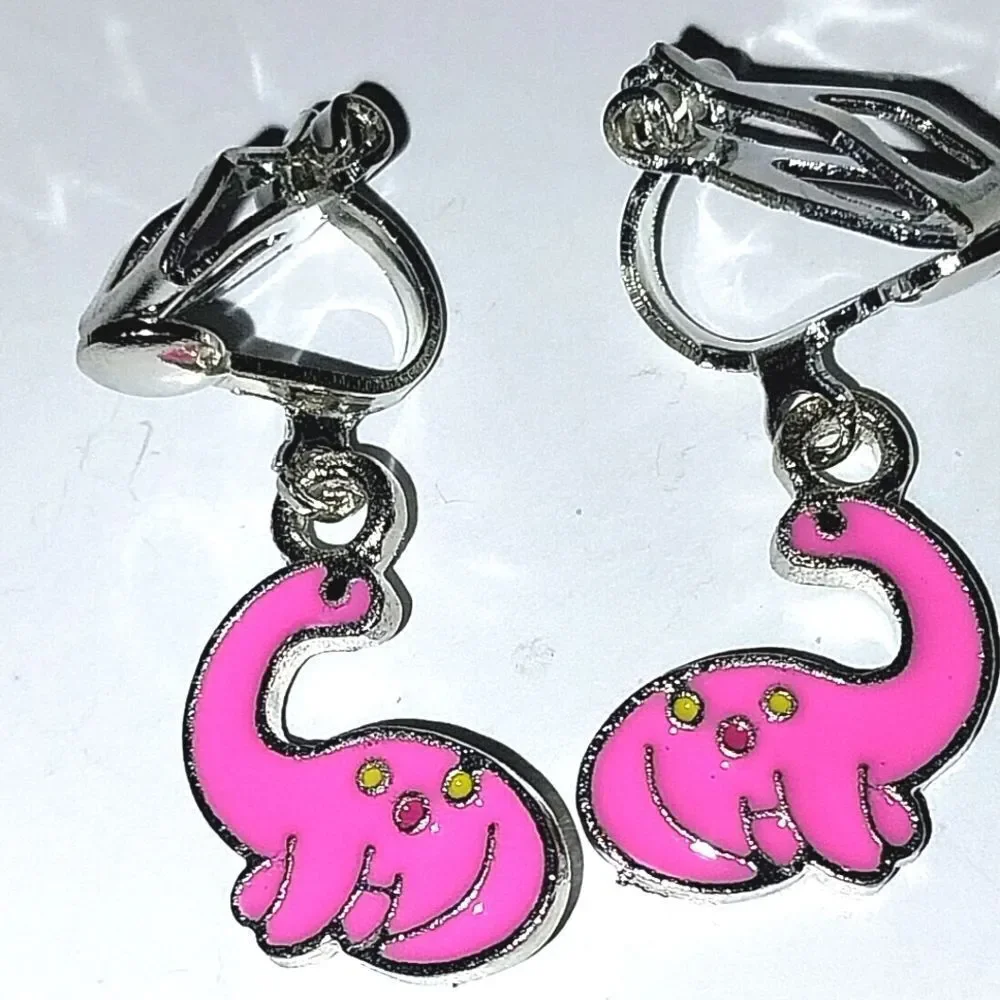 Super cute kid's fashion clip-on earrings - Picture 3 of 5